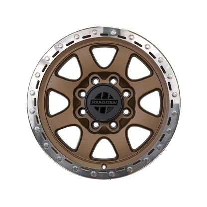 Foundation Wheels 395 HD GMC/Chevy 8 Lug Specific Wheel