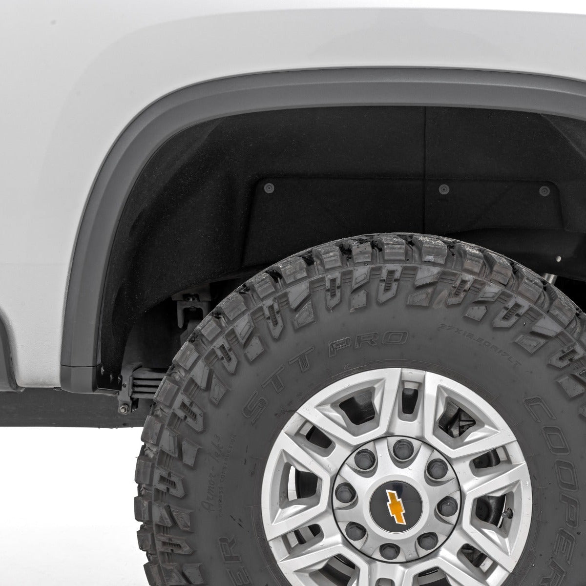 Rough Country 2020+ GMC / Chevy High Clearance Fender Caps / Mud Flap Delete Kit